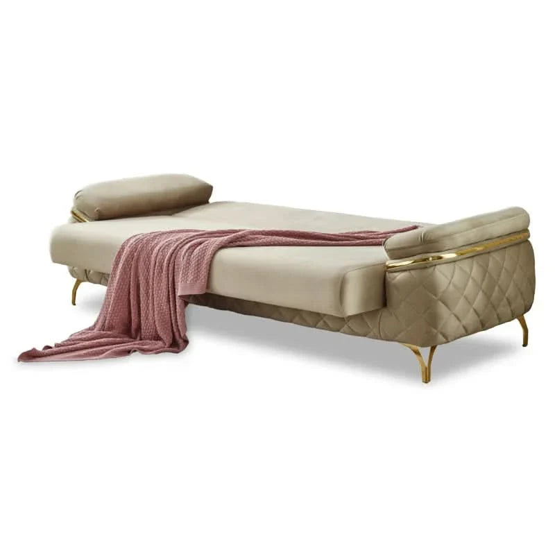 Martayo 4 - Piece Velvet Living Room Luxury Sofa Set