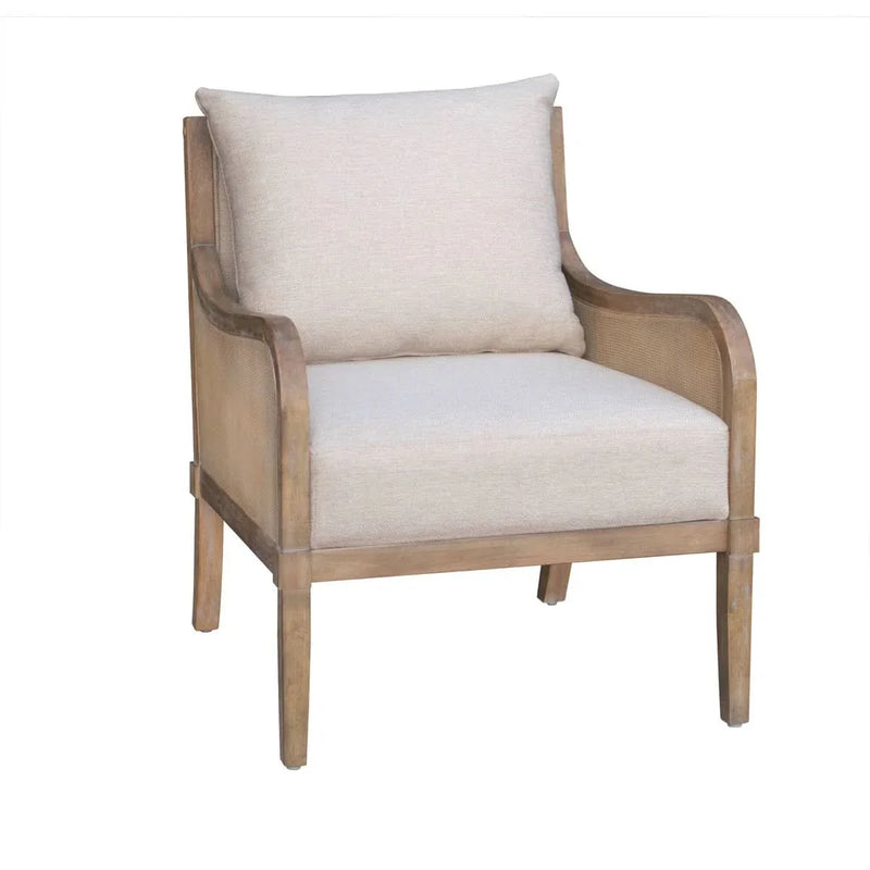 Accent Chair with Upholstered Cushions