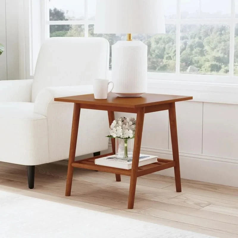 Dicent Mid-Century Modern Side End Table - Craft Decor