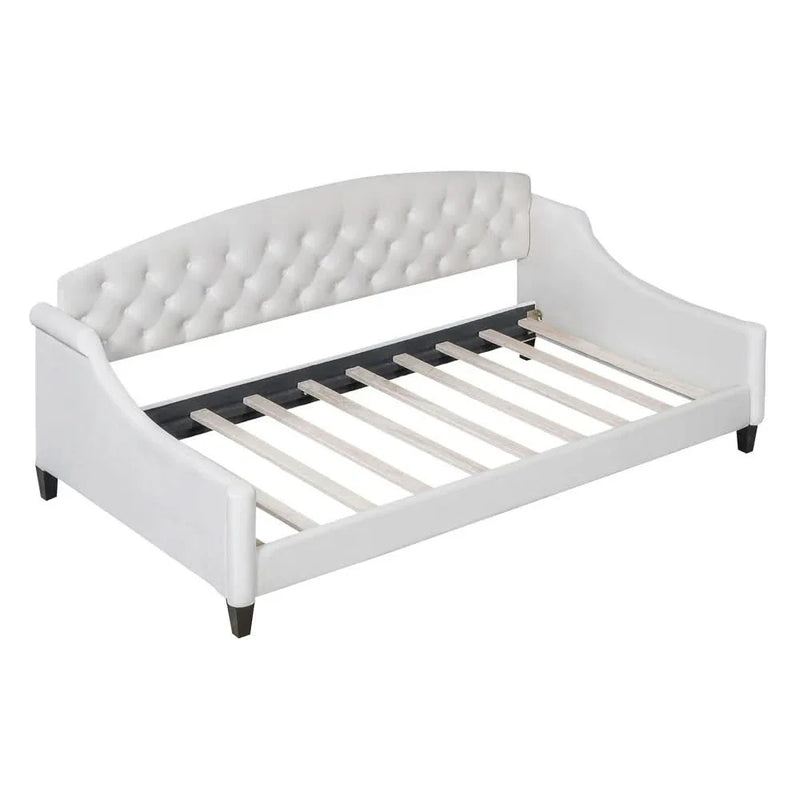 Modern Luxury Tufted Button Daybed - craft decor