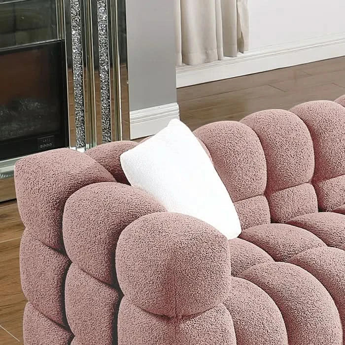 Monicaz 2 - Piece Boucle Living Room Set Luxury Sofa Set