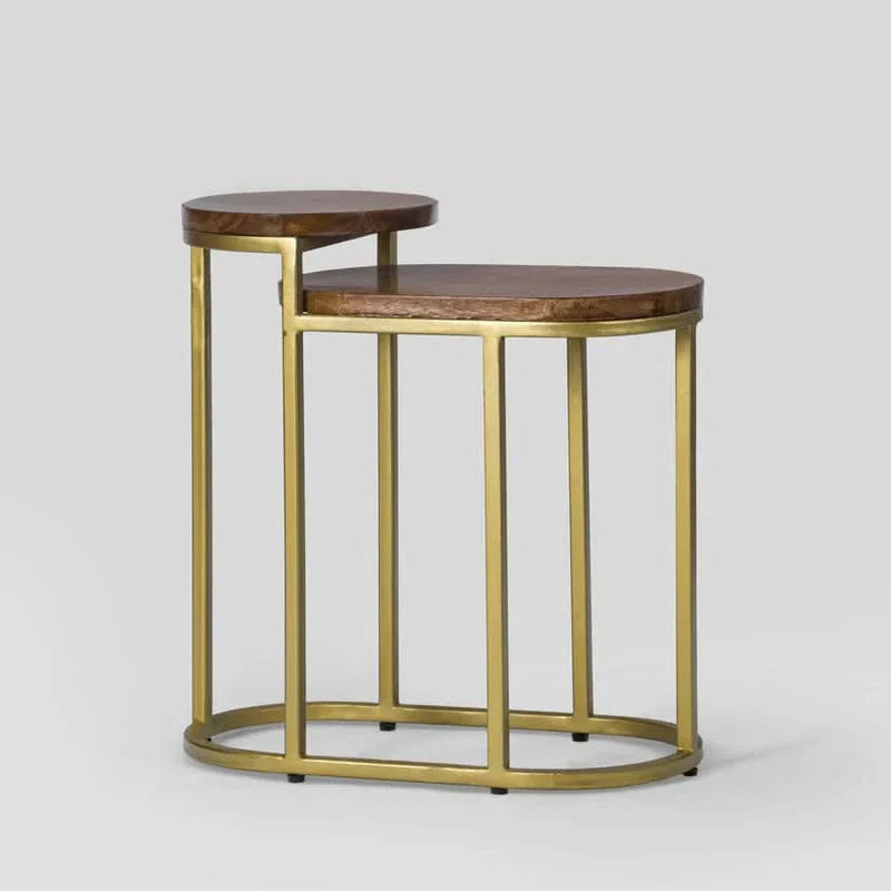 Wajuli Modern nesting end table - Craft Decor