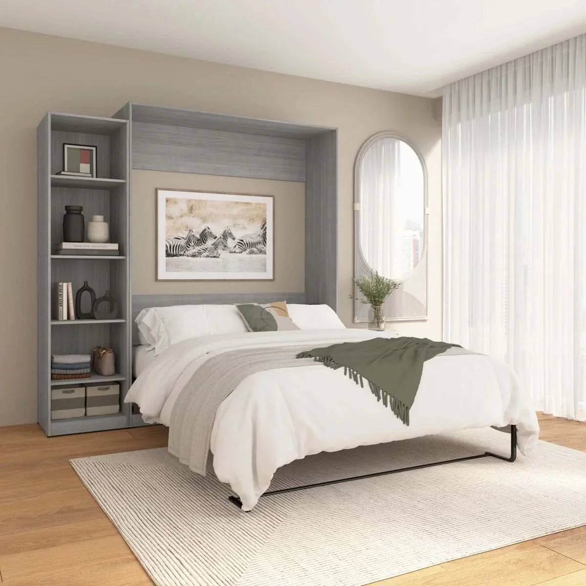 Nuhana Modern Murphy Bed - Craft Decor