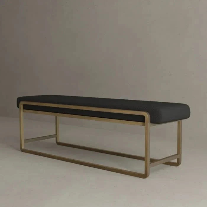 Shantanus Boucle Bench - craft decor