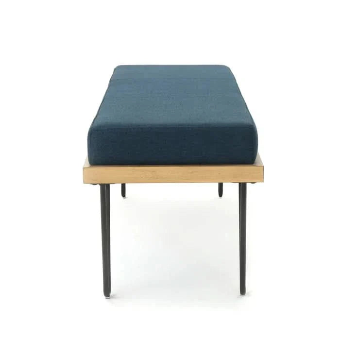 Bazerx Polyester Upholstered Bench - craft decor