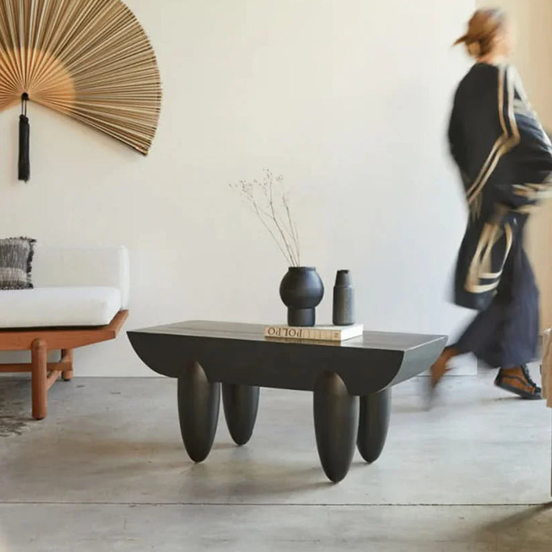 Rijjy Coffee Table in Walnut finish - Craft Decor