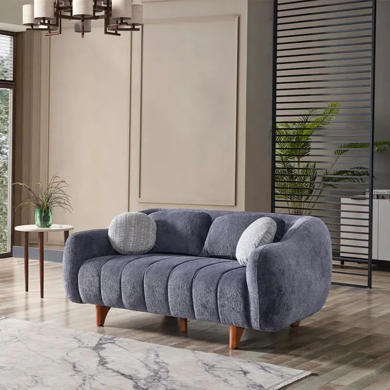 Romaz Luxe Chenille Sofa Set Luxury Sofa Set