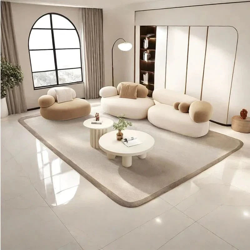 Rosaleanz 5 - Piece Velvet Living Room Set Luxury Sofa Set
