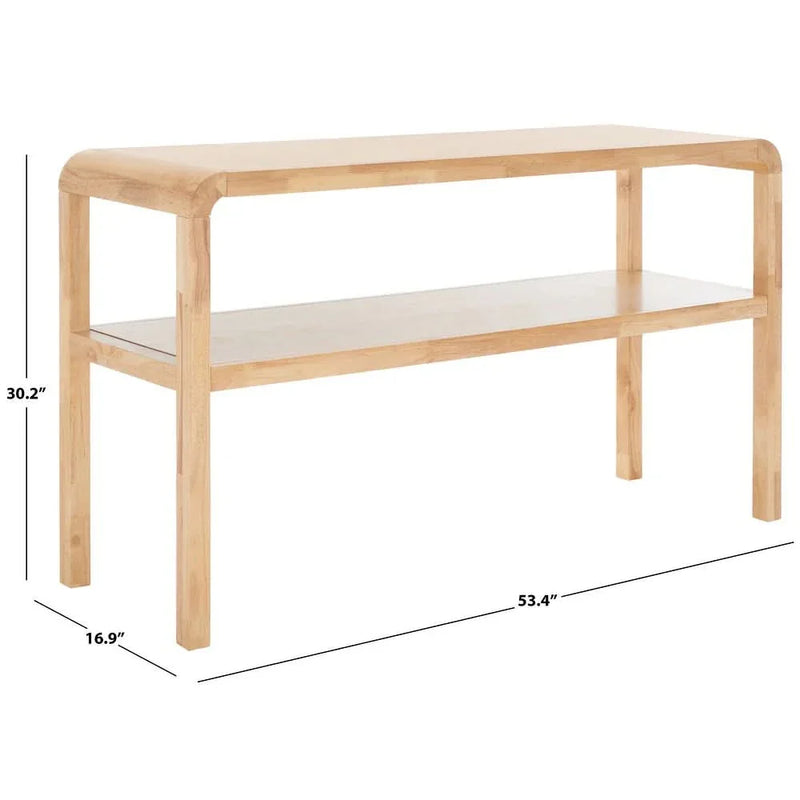 Silvix 2 Tier Console Table - Craft Decor