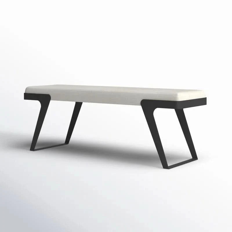Kasner Fabric Upholstered Bench - craft decor