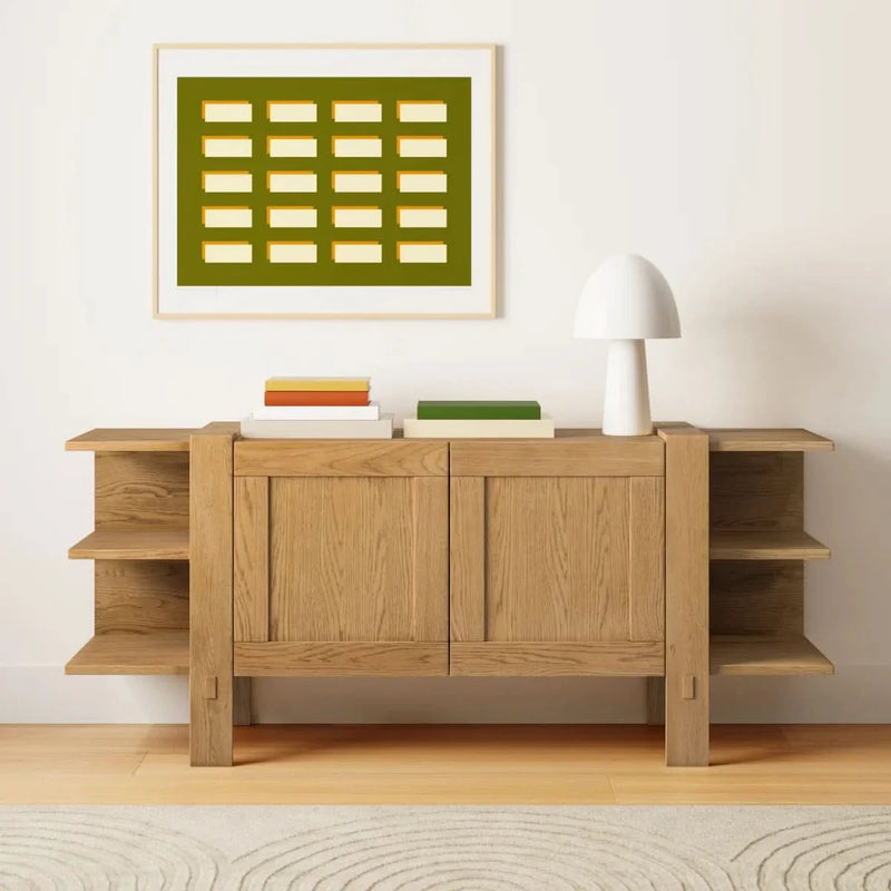 Solid Wood Sideboard – Premium Storage Cabinet