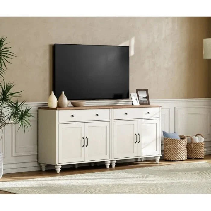2 Drawer Buffet Table – Elegant Dining Room Sideboard with Storage