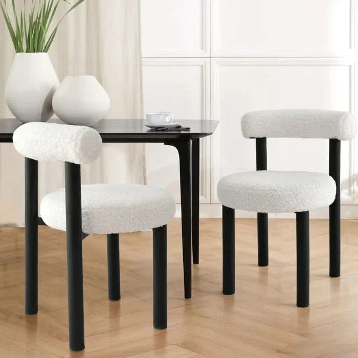 Dinomo Halford Boucle Dining Chair - Craft Decor