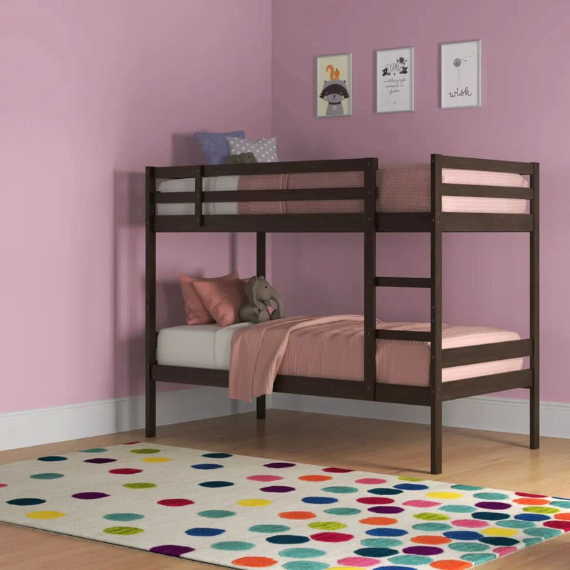 Furti Twin-Size Bunk Bed - craft decor