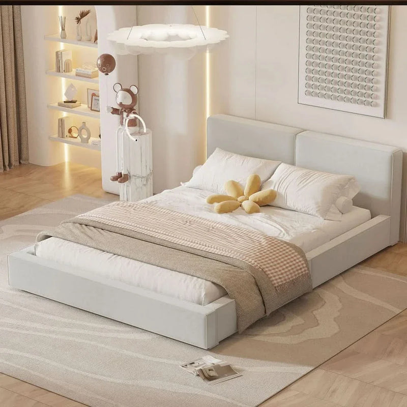 Upholstered Platform Bed