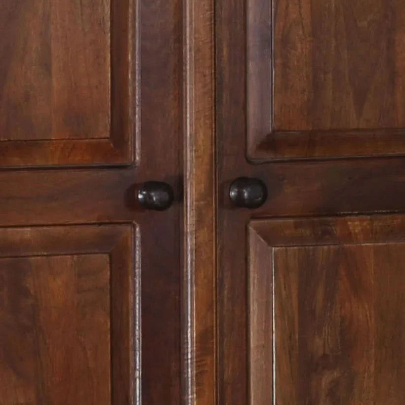 Nemi Solid Wood Wardrobe - Craft Decor