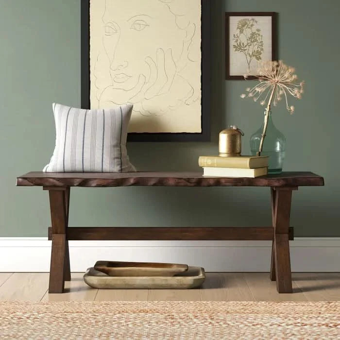 Nazliax Upholstered Bench - craft decor