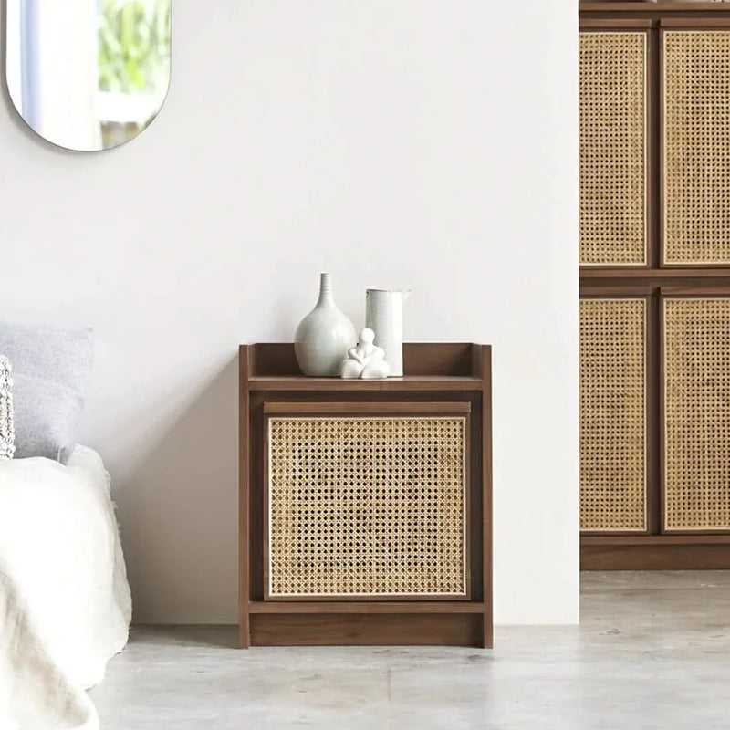 Zampi Rattan Bedside - Craft Decor