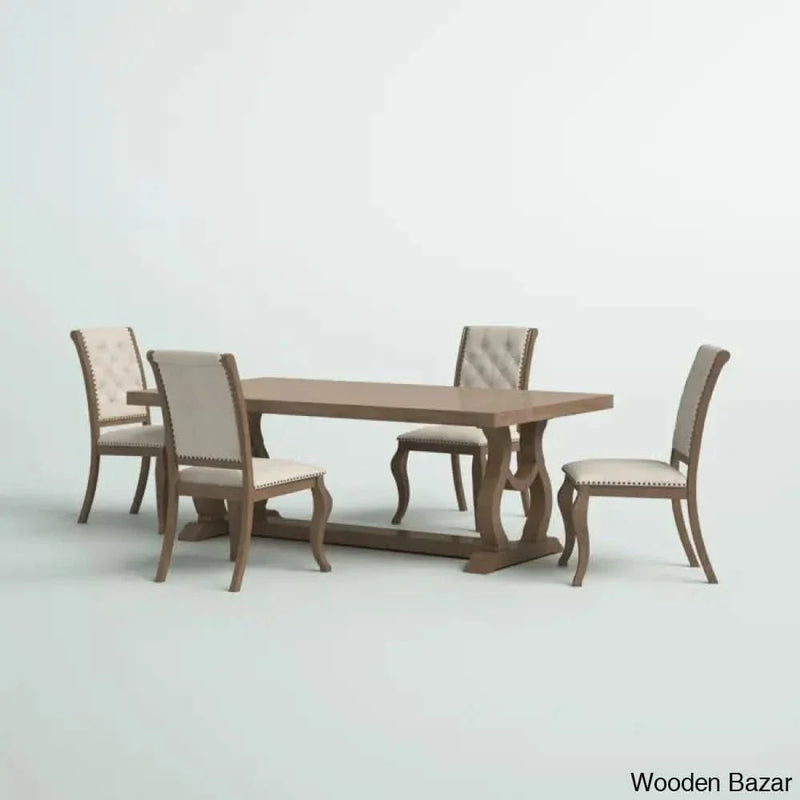 Adrobe 4 Seater And 6 Seater Extendable Dining Table Set
