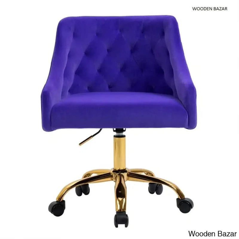 Aerin Velvet Task Chair Craft Decor