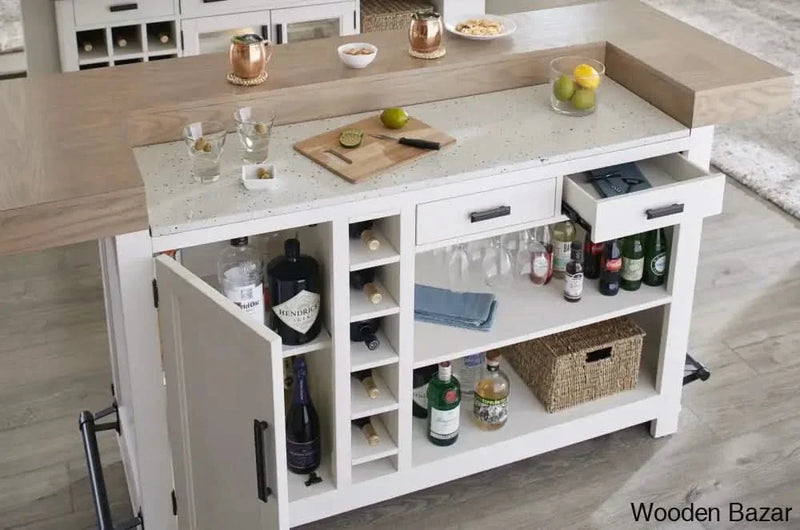 Akenzie 78'' Home Bar Premium design
