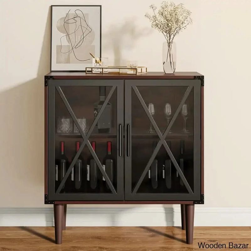 Akiyoshi 30'' Bar Cabinet premium Design