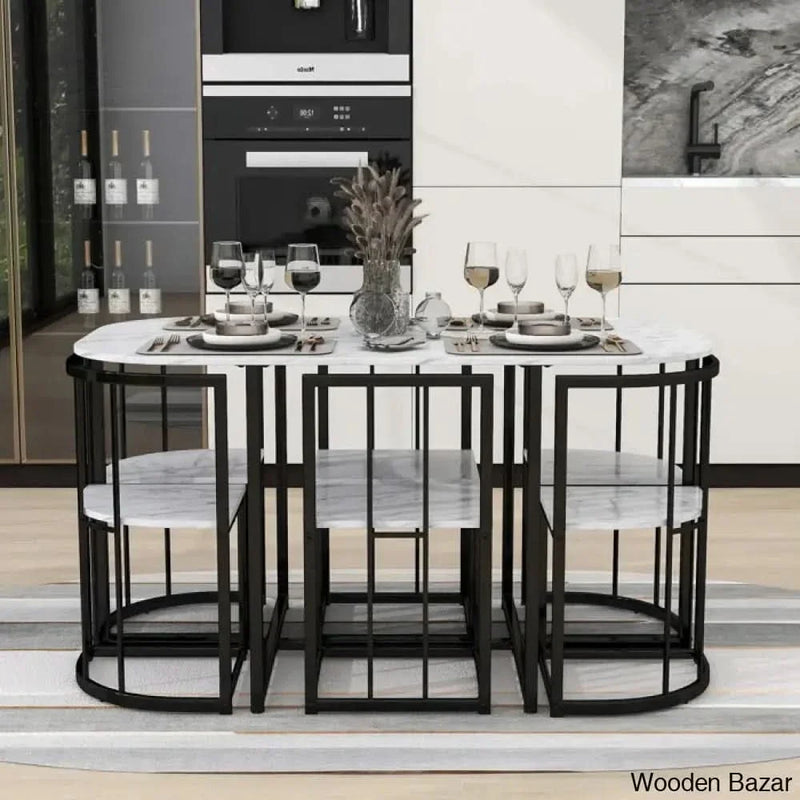 Alice Latest 6 Person Dining table Set For Modern Homes