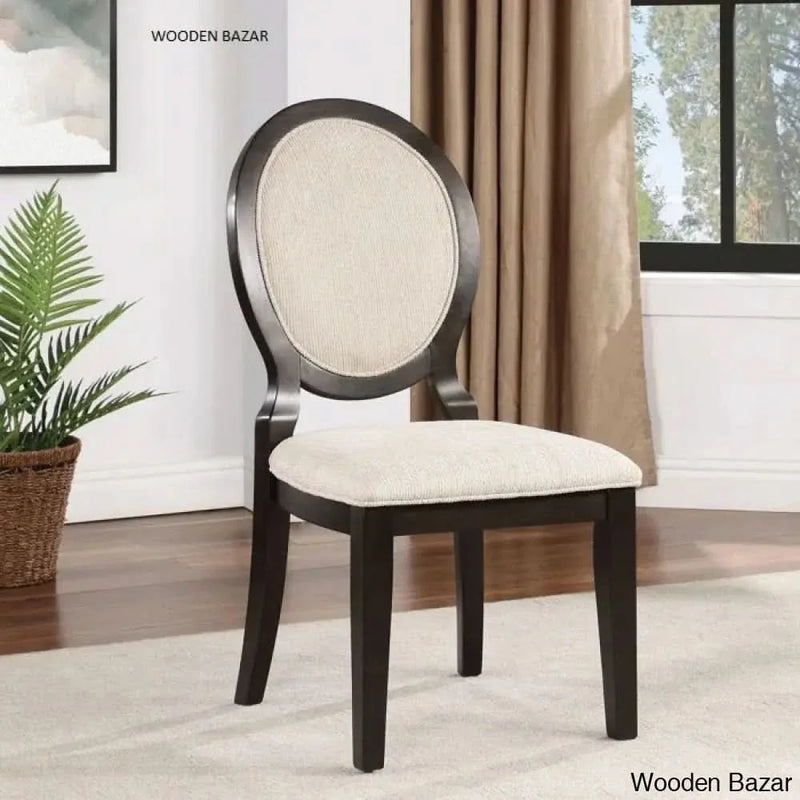 Alxander Fabric King Louis Back Side Chair (Set of 2) Craft Decor