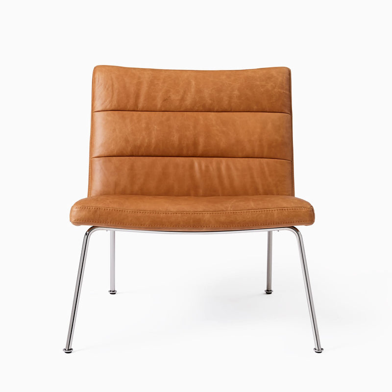 Kavolix Leather Slipper Chair - Craft Decor