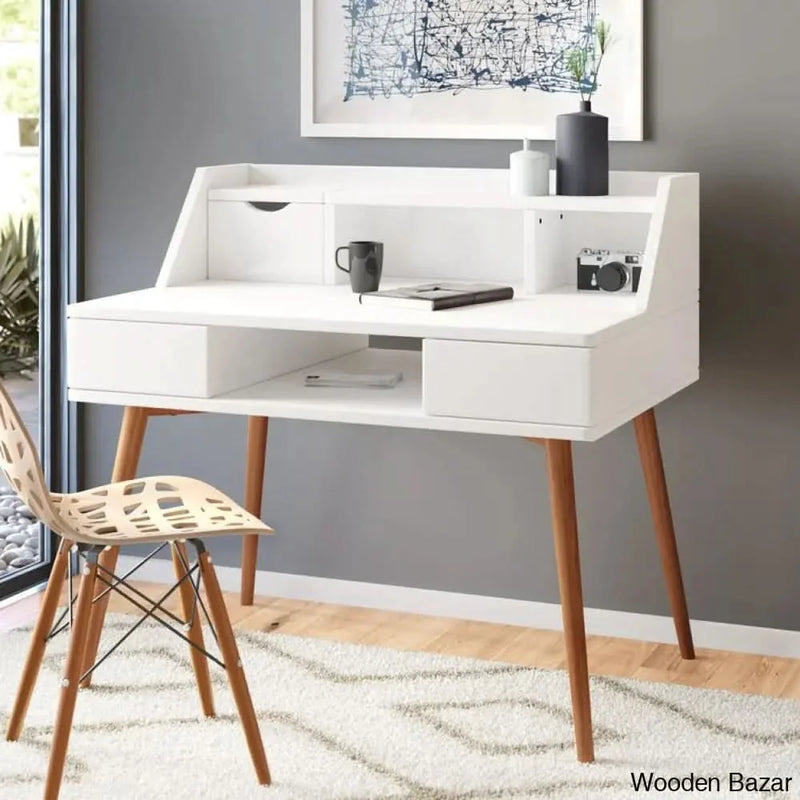 Artist Study Table with Drawer Storage