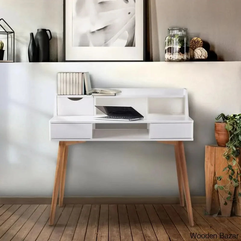 Artist Study Table with Drawer Storage