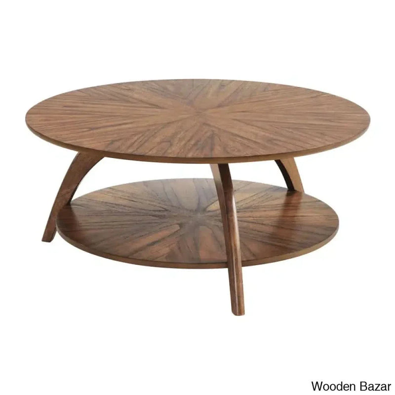 Atreu Wood Coffee Table with Storage