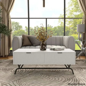 Ayviaz Coffee And Center Table White