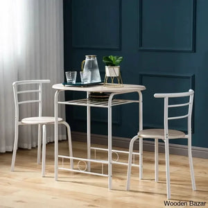 Balder Stylish 2 Seater Dining Table Set - Craft Decor Beige