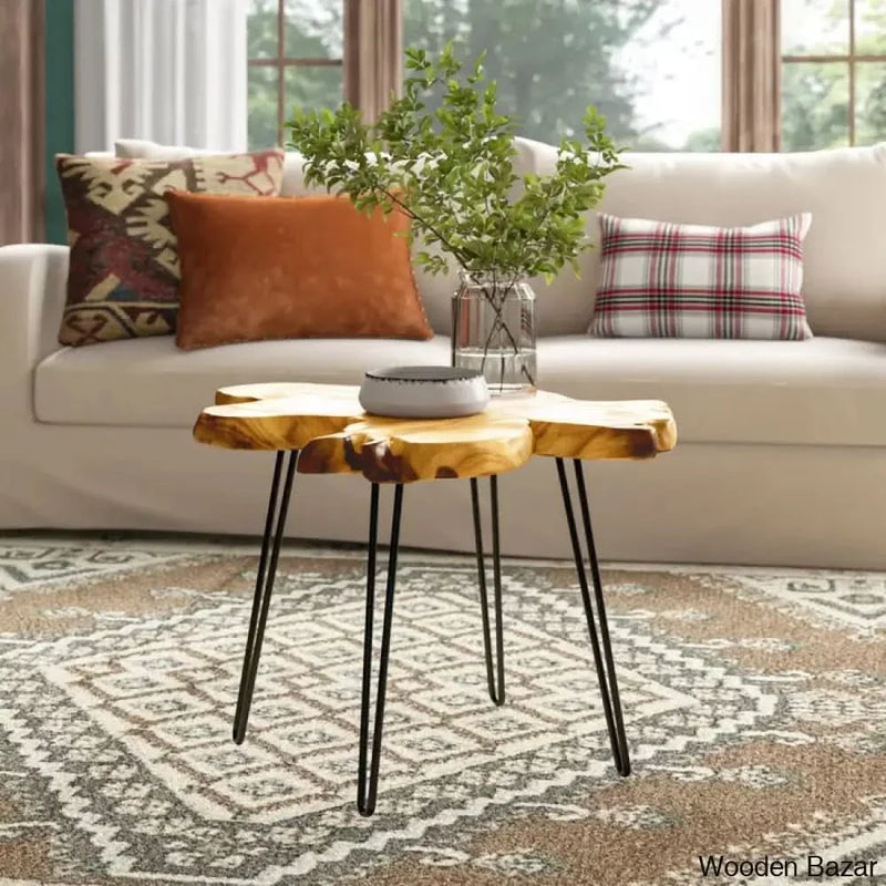 Batotanana Solid Wood Coffee and center Table