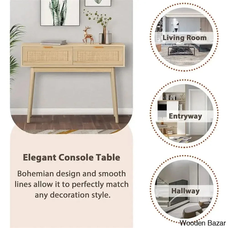Benayah 39.4'' Console Table