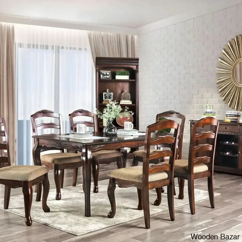 Billon Modern 6 Seater And 8 Seater Dining Table Set With Premier Furnishings