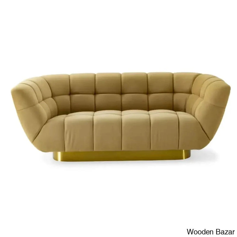 Birch 2 seater Luxury Upholstered Loveseat - Craft Decor