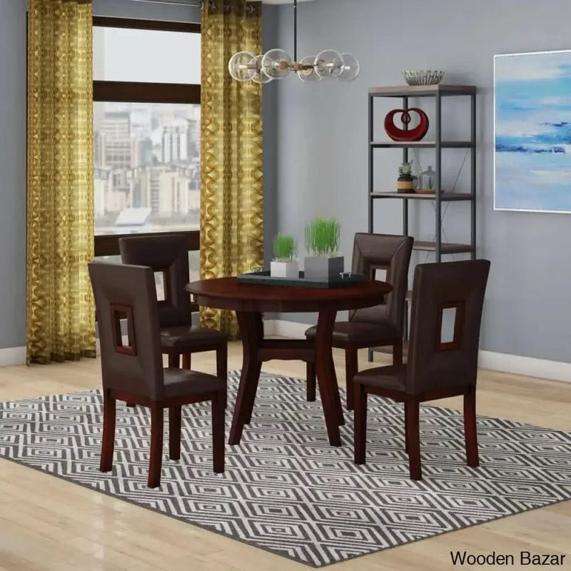 Bridgetta 4 - Person Dining Set