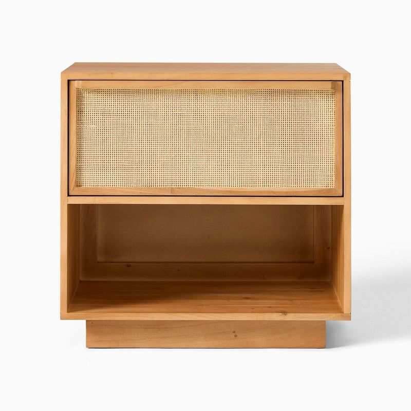 Qanter Rattan Nightstand/ Bedside Table - Craft Decor