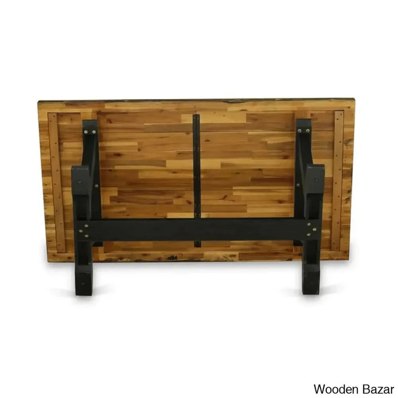 Carreno 8 - Person Solid Wood Dining Set
