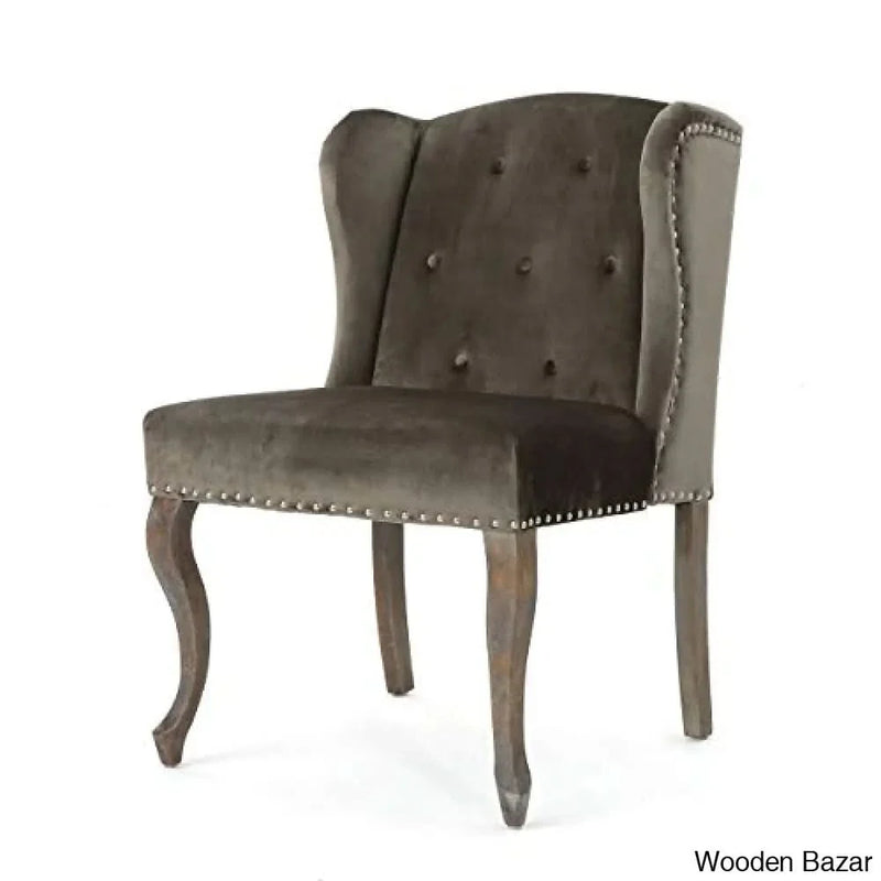Christopher Knight Home Niclas Velvet Chair, Grey