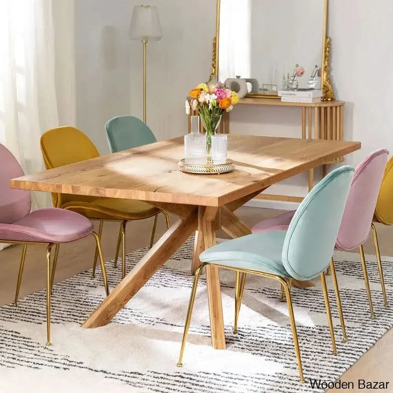 Classic Elegance Rectangular Wooden Dining Set – Timeless Treasures for Any Home