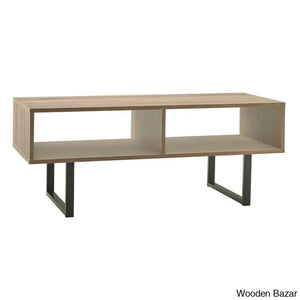 Closetmaido Rectangular Coffee And Center Table Weathered Gray