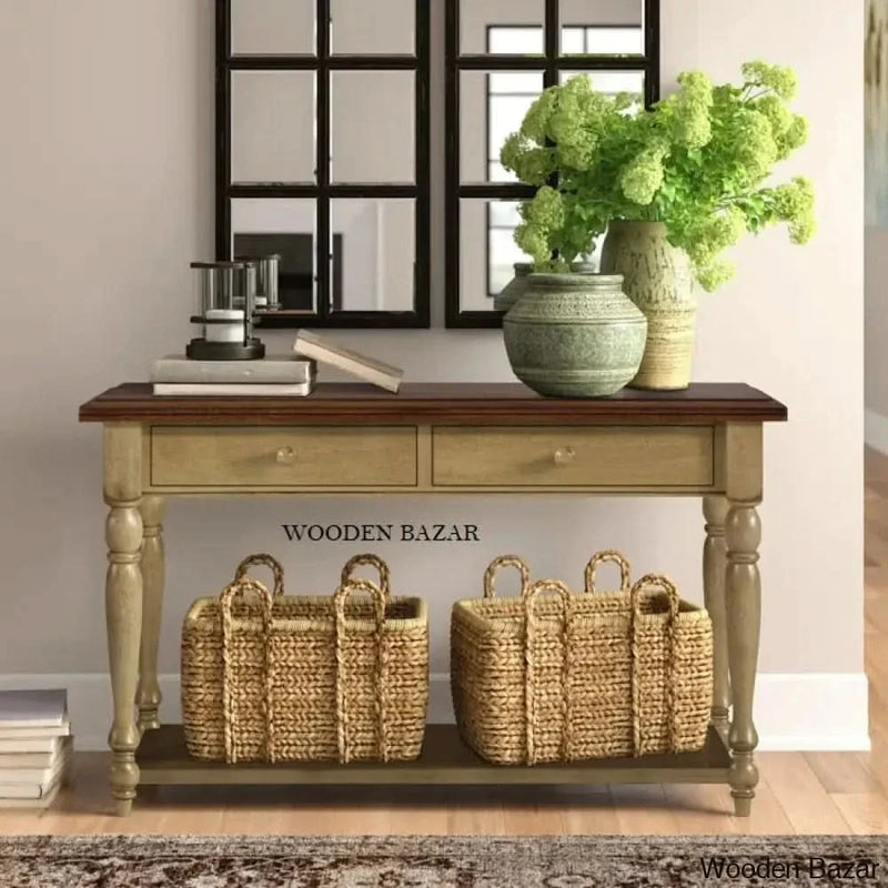 Courtdale 50" Solid Wood Console Table - Craft Decor