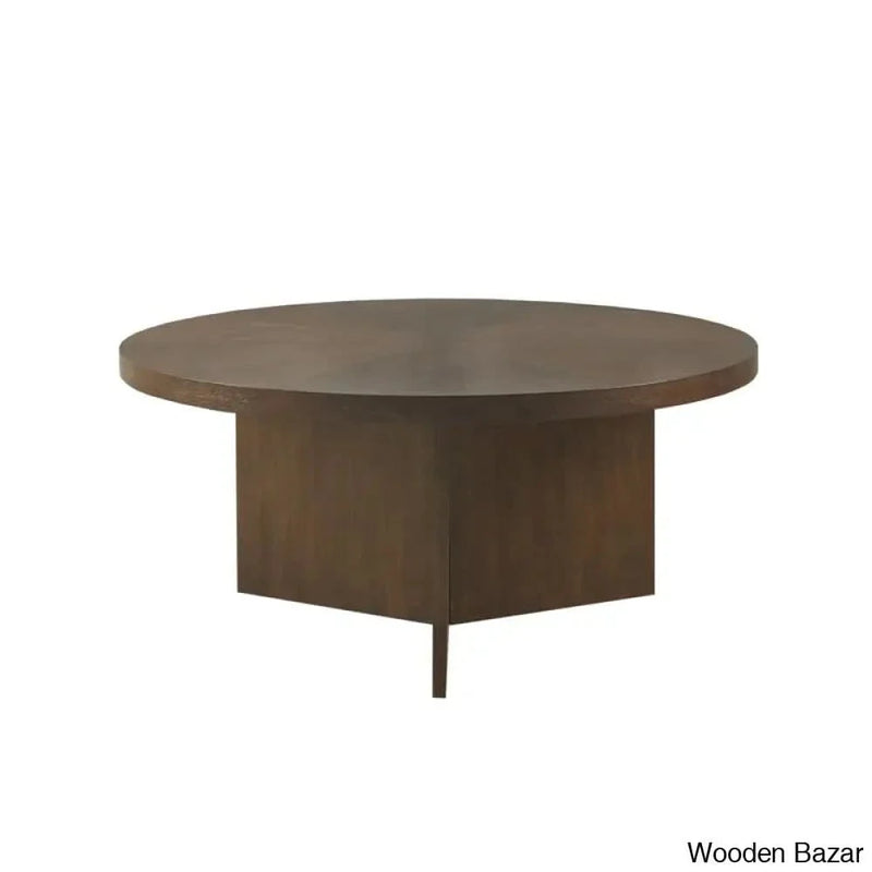 Cutheberty Walnut Wood Coffee Table and center table