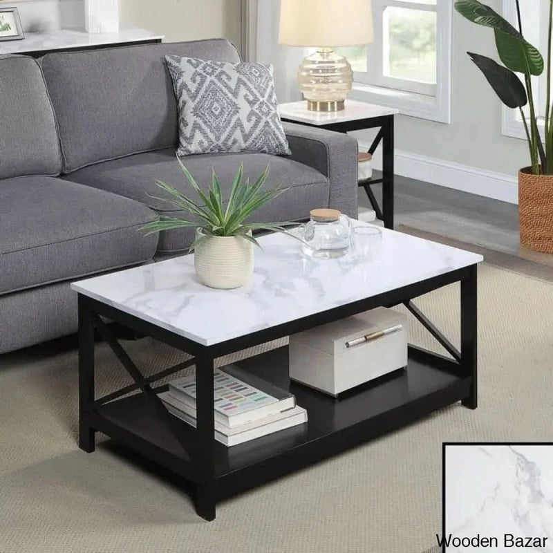 Darieky 4 Legs Coffee and center Table with Storage