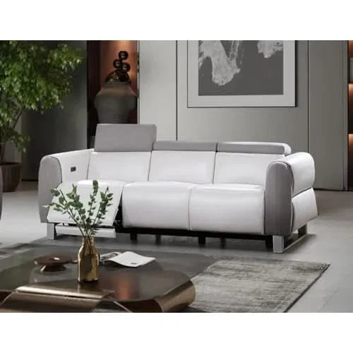 Alix 3 - Piece Faux Leather Living Room Set Luxury Sofa Set