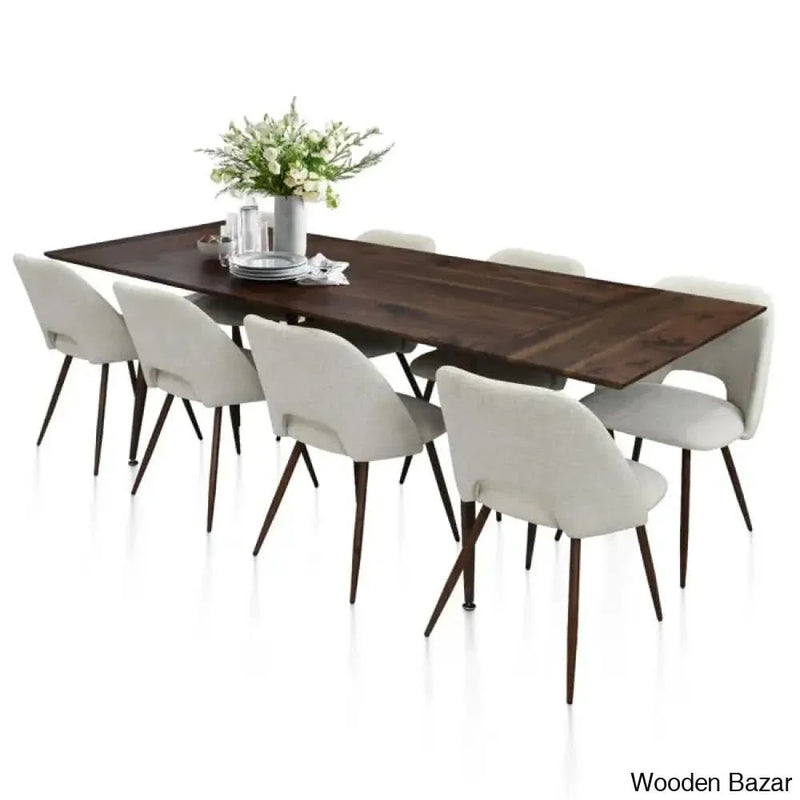 Deigo Best 8 seater extendable Dining table set for Luxury Home