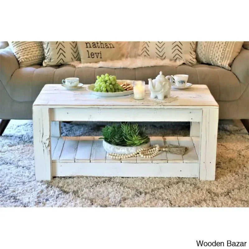 Easthampcton Solid Wood Coffee and center Table